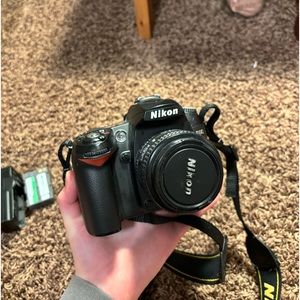 Nikon D90 with 50mm lense
